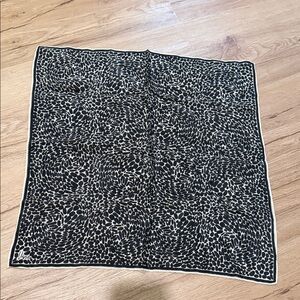 Elegant Black and White Scarf